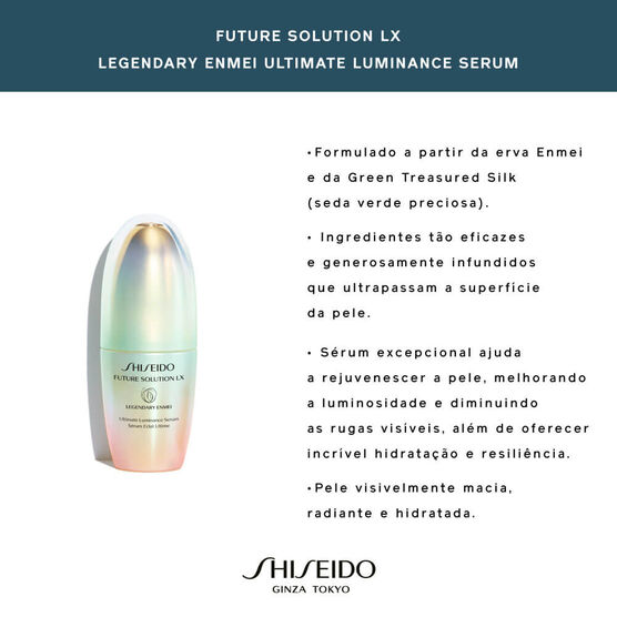 Sérum Shiseido Future Solution Lx Legendary Enmei Ultimate Luminance